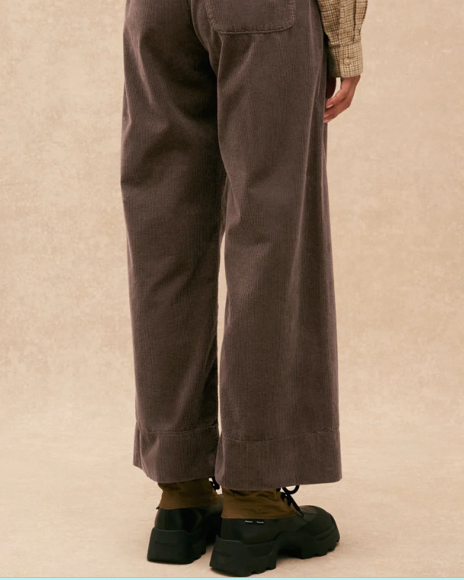 PANTALON JIMMY VELOURS BROWNIE ~ HOD