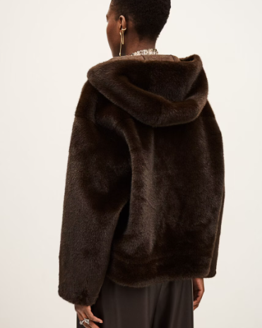MANTEAU PANDY CHOCOLAT ~ BASH