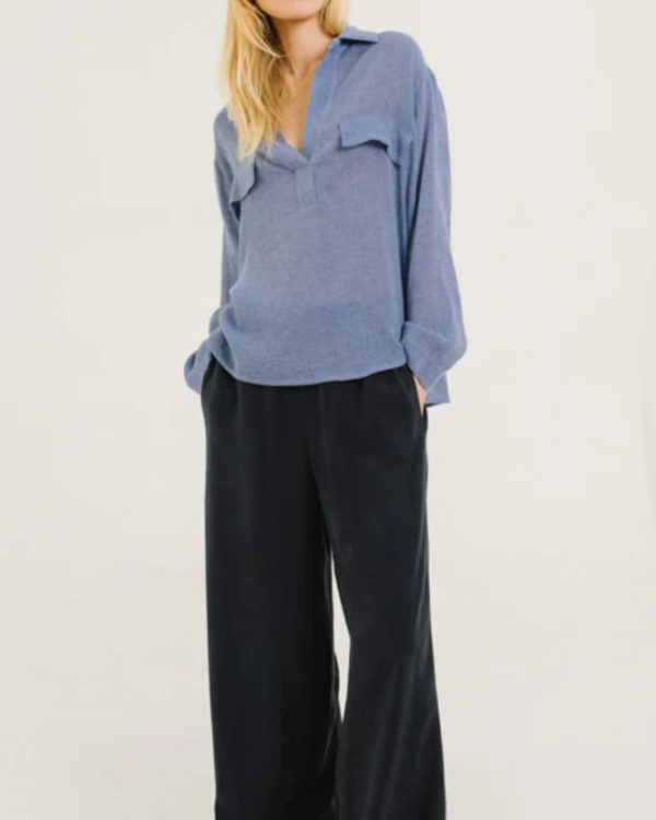 CHEMISE MARINA/INDIGO BLEU ~ SACRE COEUR