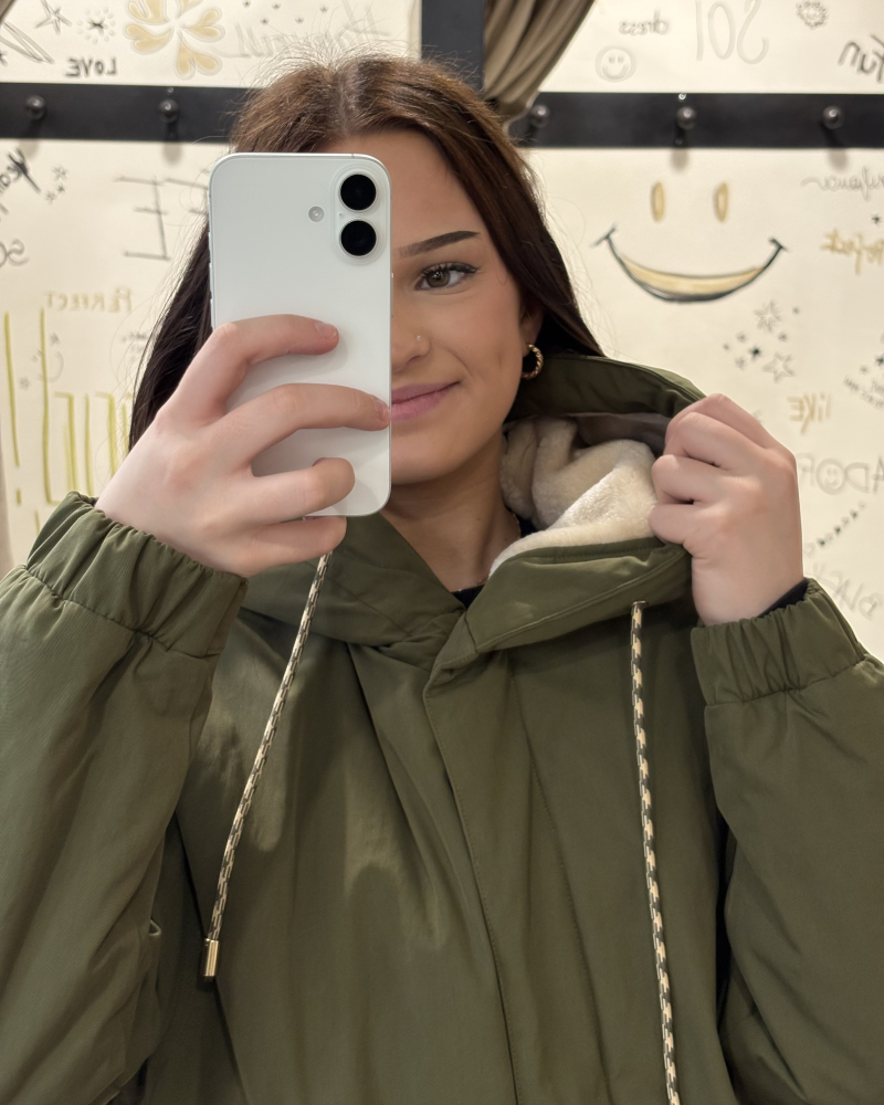 PARKA DASH DARK KAKI ~ COMO NO.1