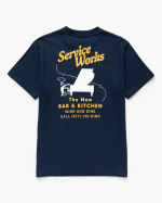 T-SHIRT BAR + KITCHEN NAVY ~ SERVICE WORKS