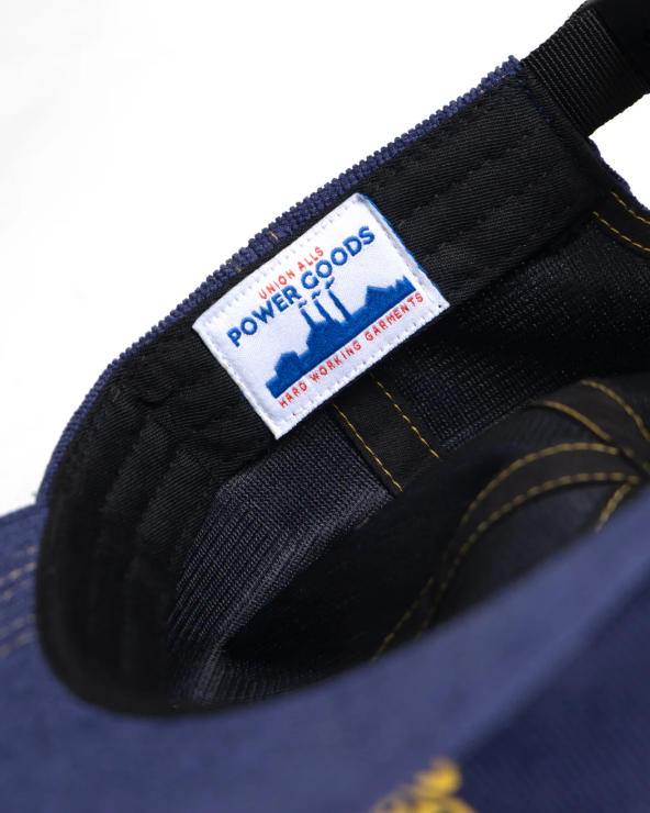 CASQUETTE SERVICE SCRIPT NAVY ~ SERVICE WORKS