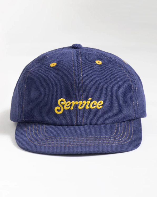 CASQUETTE SERVICE SCRIPT NAVY ~ SERVICE WORKS