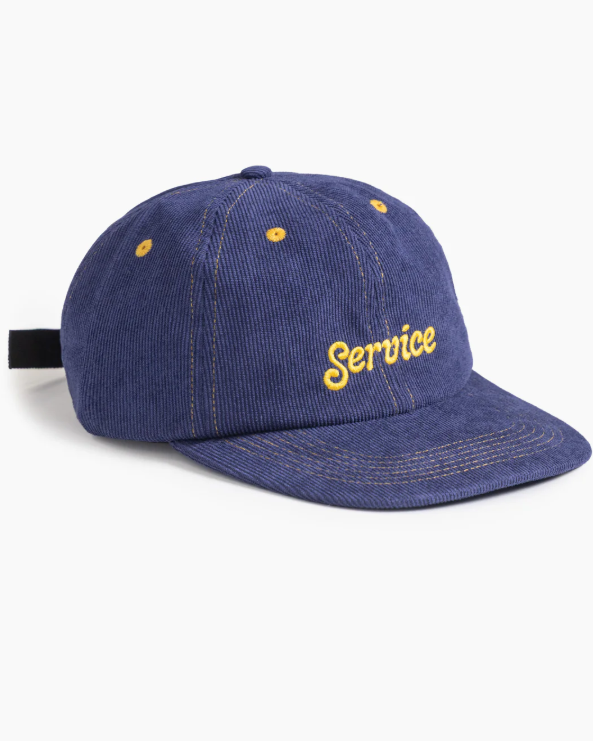 CASQUETTE SERVICE SCRIPT NAVY ~ SERVICE WORKS