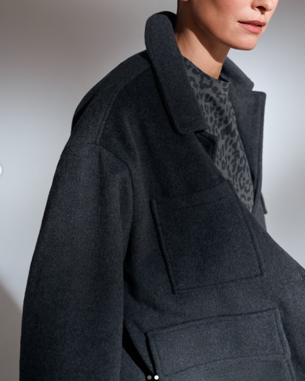 MANTEAU ECLAIRCIE GREY ~ AURAEME