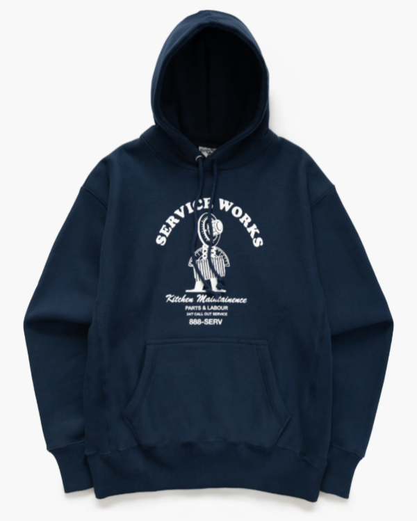 HOODIE MAINTENANCE NAVY ~ SERVICE WORKS
