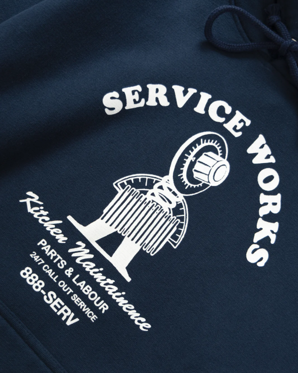 HOODIE MAINTENANCE NAVY ~ SERVICE WORKS