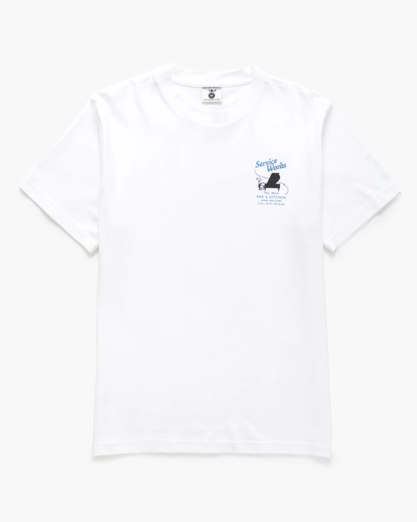 T-SHIRT BAR + KITCHEN WHITE ~ SERVICE WORKS