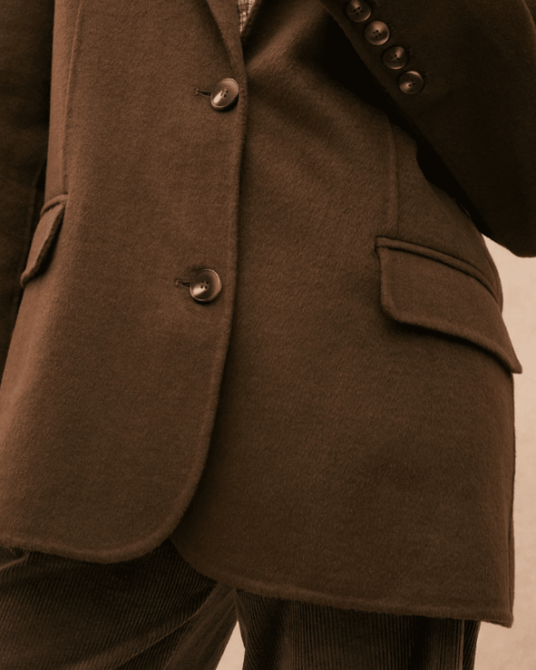 VESTE KARABA WOOL NUT ~ HOD