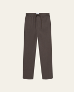 PANT COMO TAPERED LIGHT TWILL BROWN - LES DEU