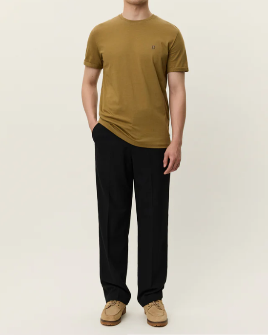TEE SHIRT NORREGAARD CONTRAST BUTTERNUT  BROW