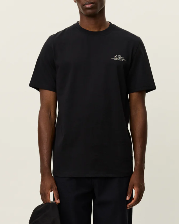 TEE SHIRT BEN GLOBE BLACK - LES DEUX