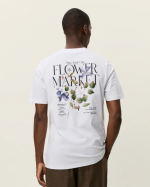 TEE SHIRT BRADY FLOWERMARKET WHITE - LES DEUX