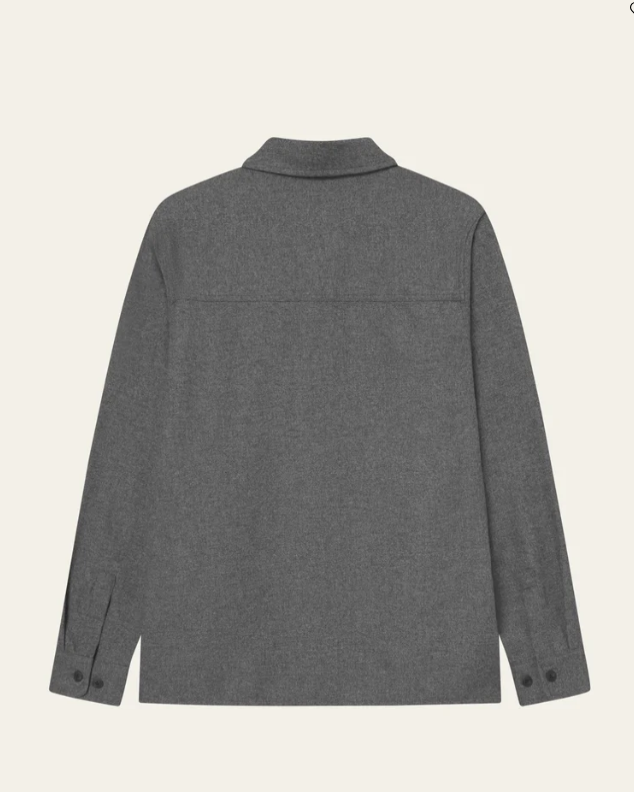 SURCHEMISE LAYTON MOULINE GREY - LES DEUX