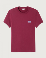 T-SHIRT MYKO02C BORDEAUX ~ AMERICAN VINTAGE
