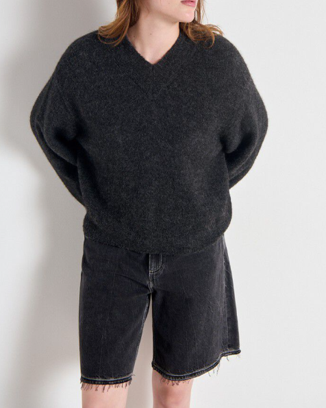 PULL EAST18T CHARCOAL ~ AMERICAN VINTAGE