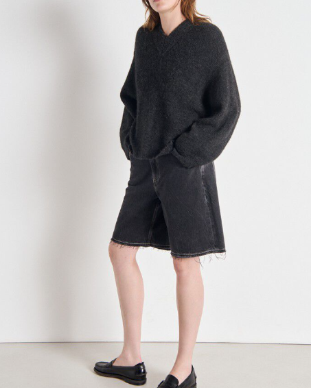 PULL EAST18T CHARCOAL ~ AMERICAN VINTAGE