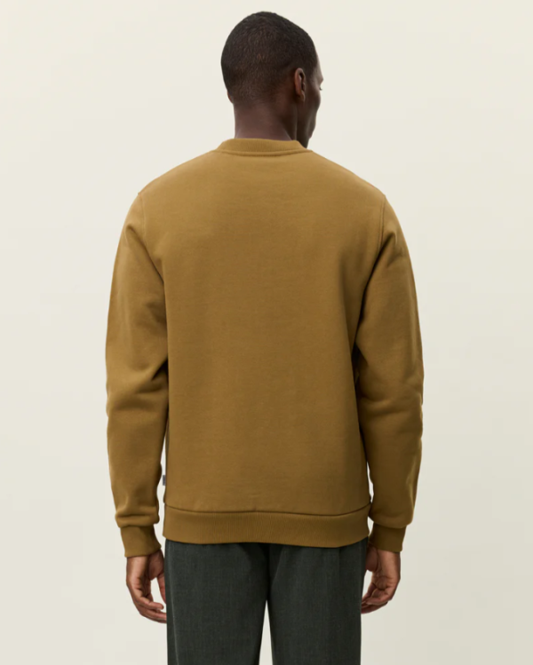 SWEAT BRADY LD PATCH BROWN - LES DEUX