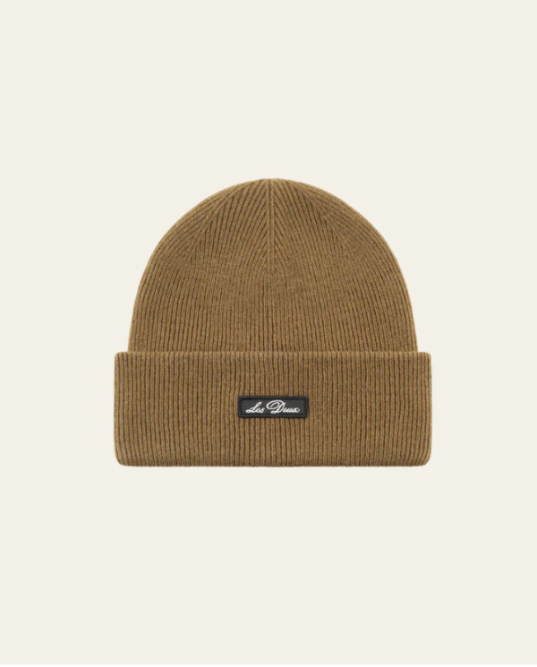 BONNET WAYNE LOGO PATCH BROWN - LES DEUX