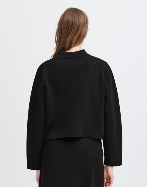 GILET KETTY CA2 BLACK ~ ICHI