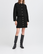 GILET KETTY CA2 BLACK ~ ICHI