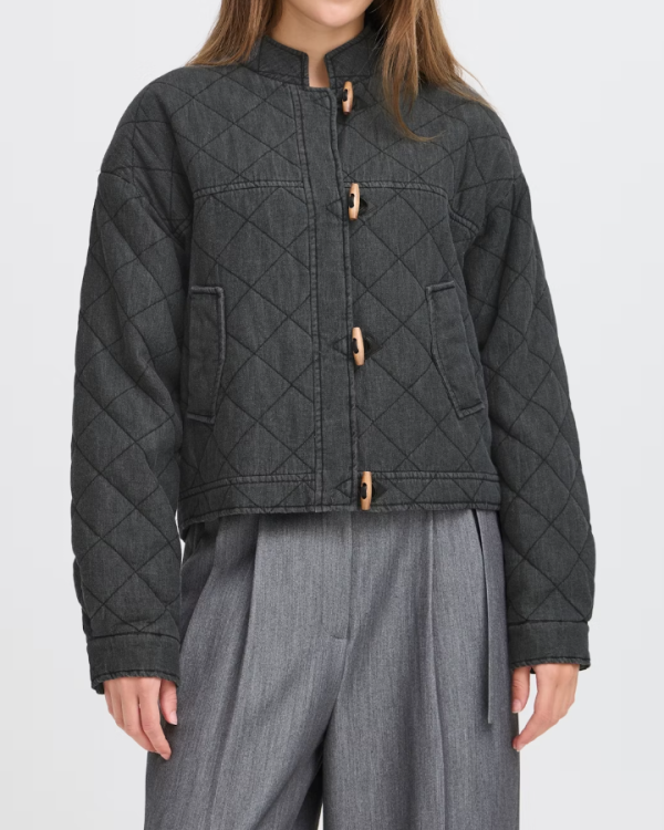 VESTE ELOVERA JA DENIM GREY WASHED ~ ICHI