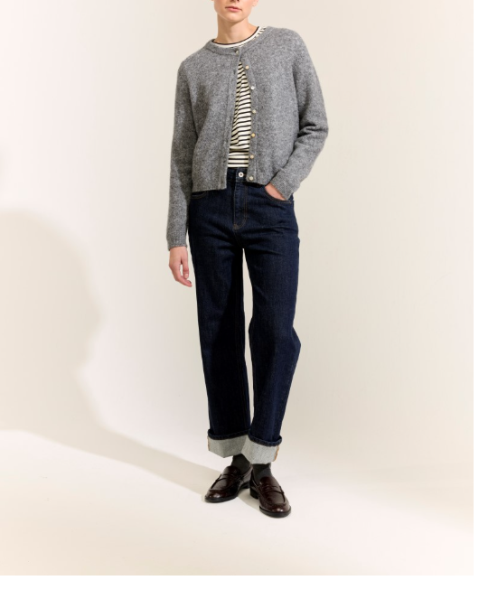 GILET JOSELINE MID GREY ~ JC SOPHIE