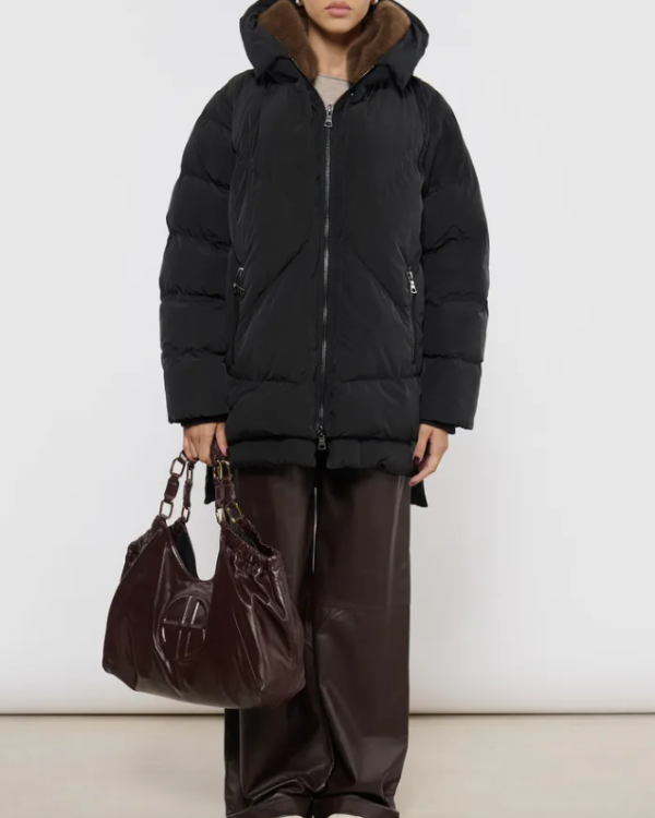 PARKA FROST BLACK ~ BLONDE N°8