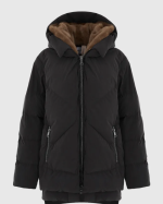 PARKA FROST BLACK ~ BLONDE N°8