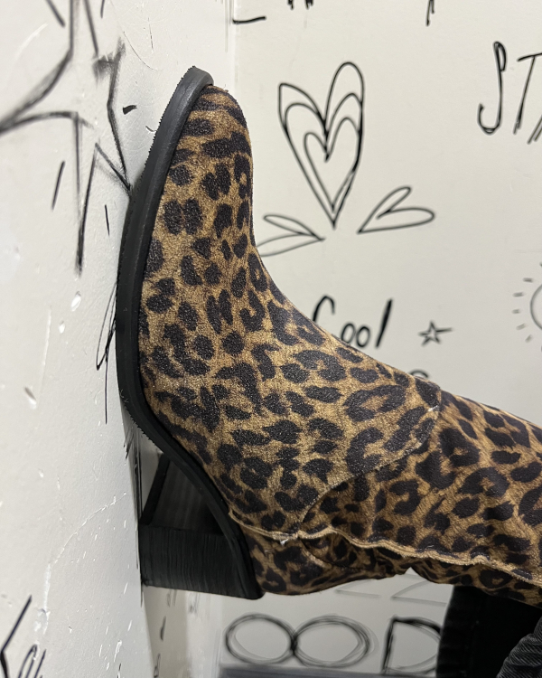 BOOTS GIAGUAR LEOPARD ~ MAISON 21