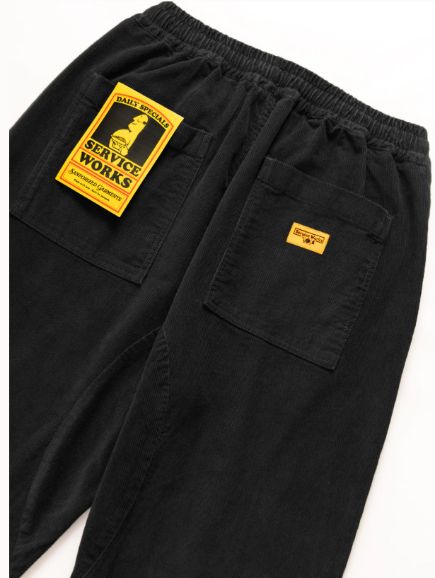 PANT CHEF BLACK - SERVICE WORK