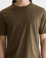 T-SHIRT VINX  OLIVE ~ BELLEROSE