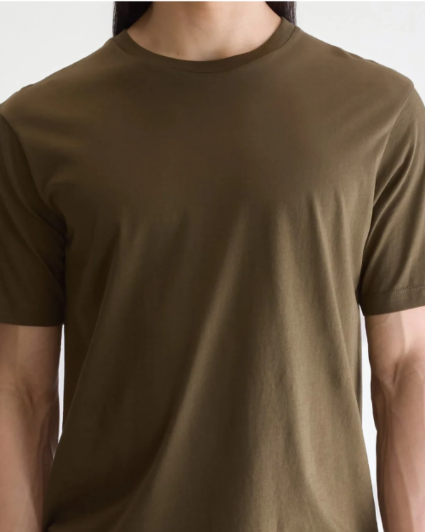 T-SHIRT VINX  OLIVE ~ BELLEROSE