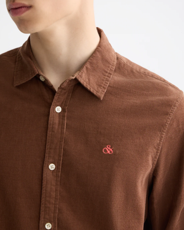 CHEMISE 181235 MEDIUM BROWN ~ SCOTCH AND SODA