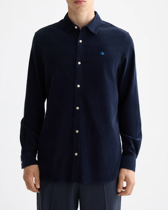 CHEMISE 181235 NAVY ~ SCOTCH AND SODA