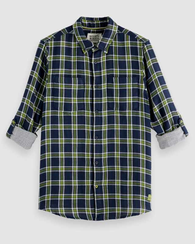 CHEMISE 181243 NAVY ~ SCOTCH AND SODA