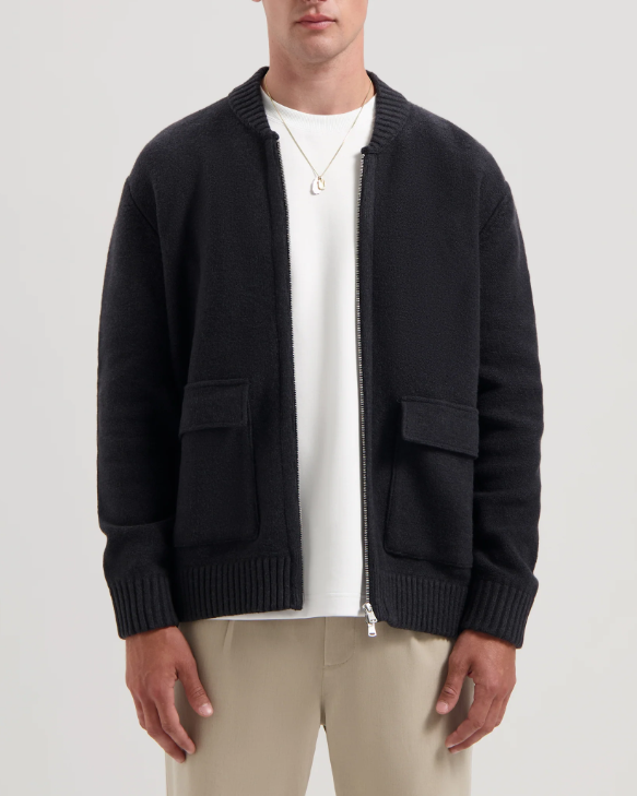 BOMBER BODEN DARK GRAY ~ DSTREZZED