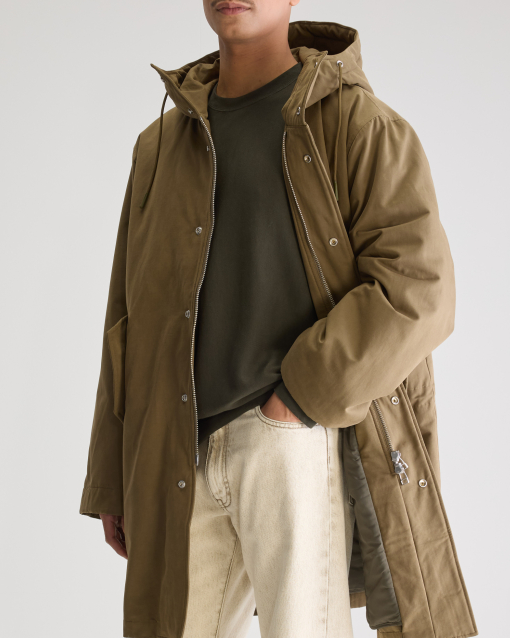 MANTEAU HANSON OLIVE NIGHT ~ BELLEROSE