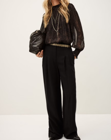 BLOUSE SHAMY MARRON - BASH