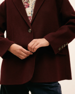 VESTE KARABA WOOL WINE ~ HOD