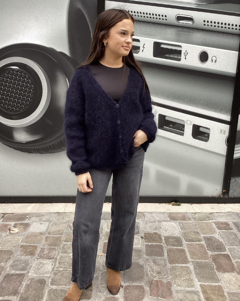 GILET PENDULE BLUE ~ AURAEME
