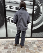 MANTEAU ECLAIRCIE GREY ~ AURAEME