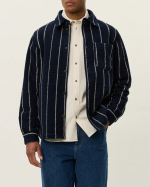 SUR CHEMISE LENNON WOOL PINSTRIPE - LES DEUX