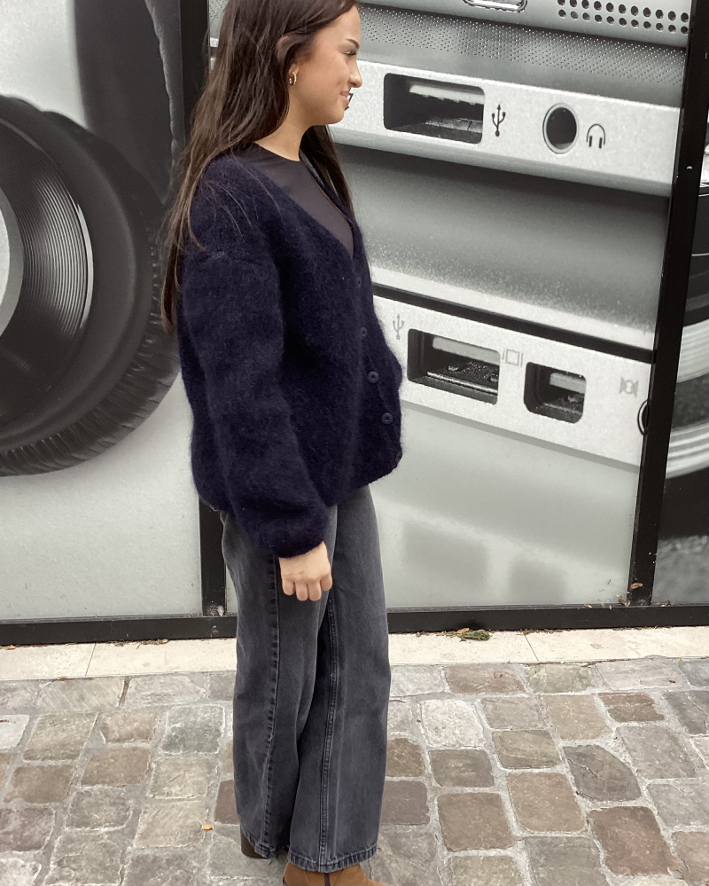 GILET PENDULE BLUE ~ AURAEME