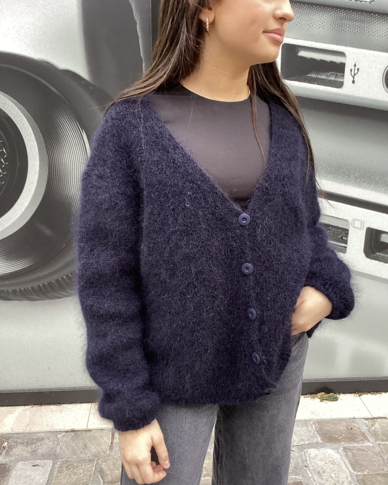 GILET PENDULE BLUE ~ AURAEME