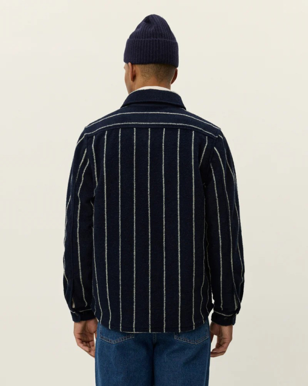 SUR CHEMISE LENNON WOOL PINSTRIPE - LES DEUX