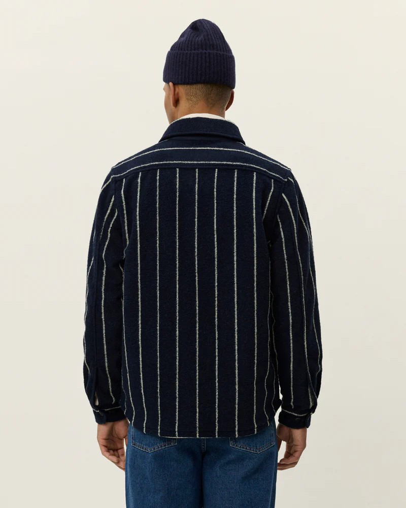 SUR CHEMISE LENNON WOOL PINSTRIPE - LES DEUX
