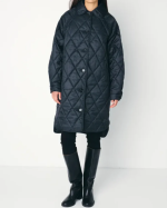 MANTEAU HAZTA JA DARK GREY MELANGE ~ ICHI