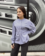 CHEMISE TICIA SKY STRIPE ~ HOD