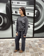 PULL BIRKIN ANTHRACITE - LA CABANE DORSON